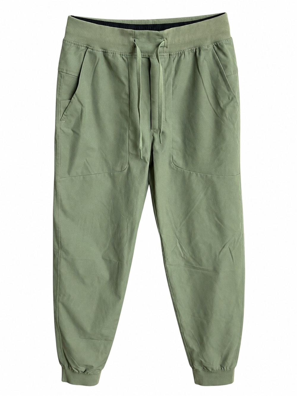 lululemon Olive Green Multi-Pocket Drawstring Jogger Pants Size M